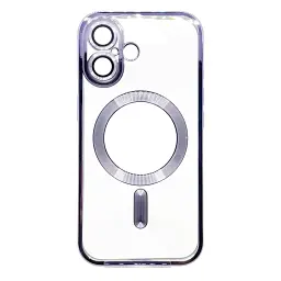 Чохол до мобільного телефона BeCover TPU Chrome Case (MagSafe) для Apple iPhone 16 Plus Purple (712079) - мініатюра 1