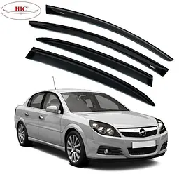 Дефлектори вікон вітровики HIC для Opel Vectra C 2002-2005 Седан Оригінал (OP03)