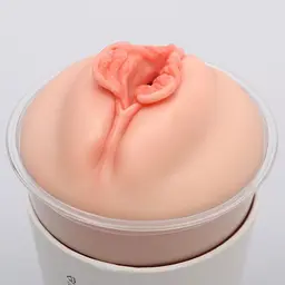 Мастурбатор-вагіна Naked Factory Cup Sleeve V-4, наскрізний - мініатюра 4