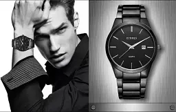 Годинник наручний Curren 8106 Black (18683) - мініатюра 7