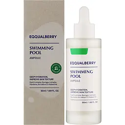 Сироватка для обличчя Eqqualberry Swimming Pool Ampoule зволожувально-заспокійлива 50 мл - мініатюра 2