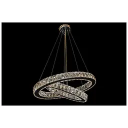 Кришталева led люстра Linisoln 7210/650+500