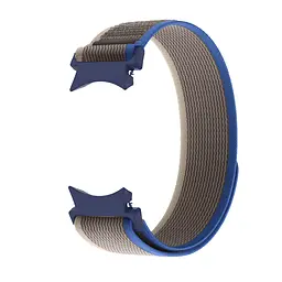 Ремінець для Samsung Galaxy Watch 6 - сіро-синій Watchbands Cloth ширина кріплення 20мм нейлоновий (WB09-90637046) - мініатюра 2