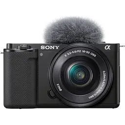 Бездзеркальний фотоапарат Sony ZV-E10 Kit 16-50mm f3.5-5.6 OSS Black (ILCZVE10LB.CEC) [88779]