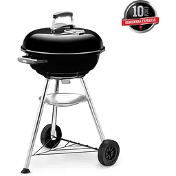 Гриль вугільний Weber Compact Kettle 47 см (1502054) - мініатюра 2
