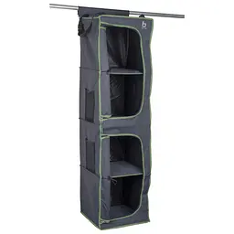 Шафа-органайзер підвісна складана Bo-Camp 4 Compartments 2 Doors Anthracite (1709380) - мініатюра 3