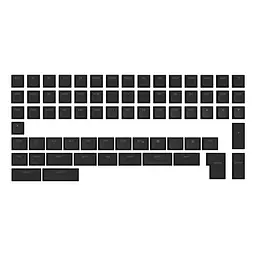 Набір кейкапів Hator OMA Profile PBT Keycap Set Black B-part ANSI/ISO (HTS503)