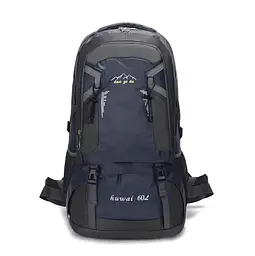 Рюкзак спортивний туристичний для ноутбука 17.4 Voltronic Huwai 60L 65x32x24cm Blue - мініатюра 1