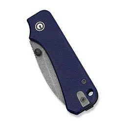 Ніж складаний кишеньковий Civivi Baby Banter Slip Joint (6 см) Nitro-V / G10 синій - мініатюра 4