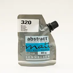 Акрилова фарба Sennelier Abstract, дой-пак, 60 мл, матова, Лазурна блакитна (Azure Blue)