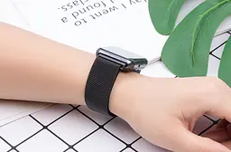 Ремінець Primolux міланський магнітний для фітнес браслета Huawei Watch Fit 2 Black - мініатюра 4