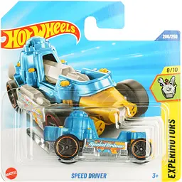 Базова машинка Hot Wheels Experimotors Speed Driver блакитна (5785) JBB25-N521              