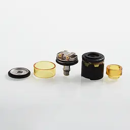 Дрип-атомайзер для вейпу Pyro V2 BF RDTA Black (am197) - мініатюра 4