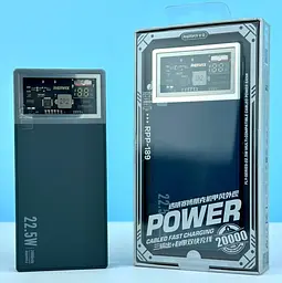 Зарядний пристрій Powerbank Remax RPP-189 20000 mAh 22.5 W - мініатюра 2