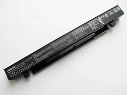 Акумулятор для ноутбука Asus X450 A41-X550A, 2600 mAh (37Wh), 4cell, 14.4V, Li-ion, чорний - мініатюра 3