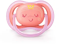 Пустушка Philips Avent Ultra Air з декором, 6-18 міс, 2 шт. (SCF343/22) - мініатюра 3