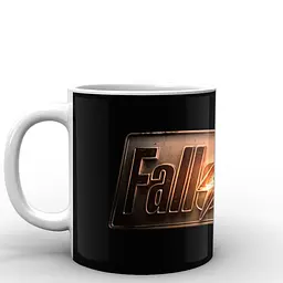 Кухоль GeekLand Fallout Фаллаут лого FT.02.016 330 мл білий - мініатюра 3