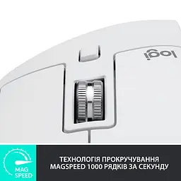 Мишка комп'ютерна Logitech MX Master 3S Pale Grey (910-006560, 910-006562, 910-006566) - мініатюра 4