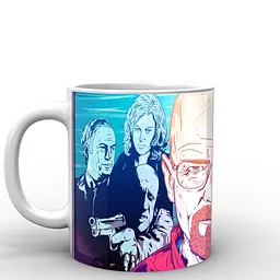 Кухоль GeekLand Breaking Bad фан арт BB.02.028 330 мл білий - мініатюра 2
