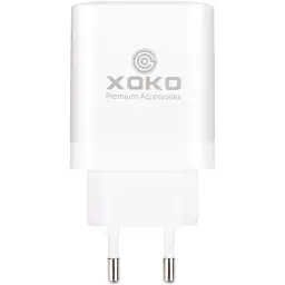 Зарядний пристрій XoKo 1xUSB-C PD65W + 1xUSB QC3.0 GaN white (XK-QC-620) - мініатюра 5