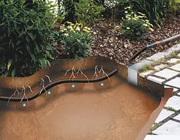 Комплект мікрокрапельного поливу Gardena Micro-Drip-System для підземного прокладання 13,7 мм 50 м (01389-20) - мініатюра 3