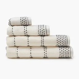 Рушник MBM HOME Слід вітру 90x150 см крапка айворі (BT-18 XL IVORY/DOT) - мініатюра 6