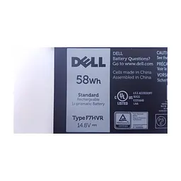 Акумулятор до ноутбука Dell Inspiron 15-7537 F7HVR, 58Wh (3800mAh), 4cell, 14.8V, Li-ion (A47207) - мініатюра 3