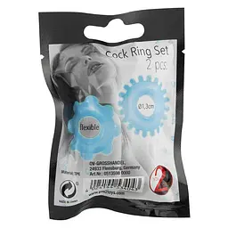 Набір із 2 ерекційних кілець для члена Orion Cock Ring Set, 1.3 см - мініатюра 6
