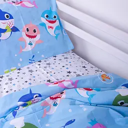 Комплект постільної білизни MirSon Kids Time 17-0521 Sharks blue дитячий - мініатюра 6