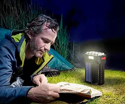 Прожектор (ліхтар) світлодіодний на сонячній батареї XPRo Solar Power 8Led/USB водонепроникний чорний (XPRo-8Led-USB_460) - мініатюра 8