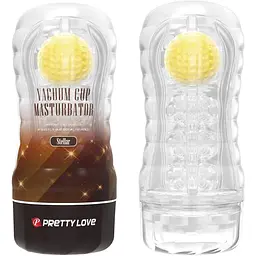 Мастурбатор Pretty Love Vacuum Cup прозорий