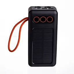 Повербанк зі швидким заряджанням та 3 шнурами 30000 mAh портативний зарядний пристрій powerbank заряджання для телефона ZoroxHP-N56