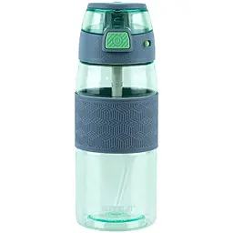 Пляшечка для води Kite 600 мл зелено-сіра (K24-1201-2)
