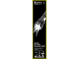 Ліхтарик - павербанк Sandberg Survivor 7 in 1 Torch Powerbank 10000 mAh XHP70 LED USB-C 5W - мініатюра 2