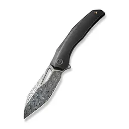 Нож складной туристический WE Knife Ignio Mystery Box Ignio Mystery Box (8.39 см) Damasteel (Hakkapella) / 6AL4V Titanium черный