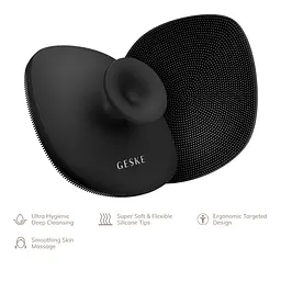 Щітка для тіла GESKE Body Brush 4 в 1 сіра - мініатюра 2