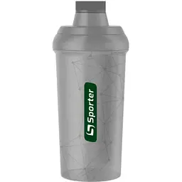 Пластиковий шейкер Sporter Khaki Shaker bottle 700 мл сірий