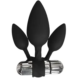 Набір анальних вібропробок Bathmate Anal Training Plugs VIBE діаметр 2.5 см 3.1 см 3.8 см