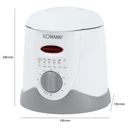 Фритюрниця-фондю Bomann FFR 1290 CB - мініатюра 3