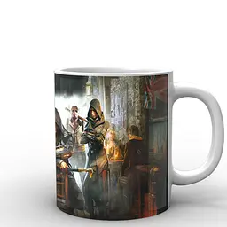 Кухоль GeekLand Assassins Creed в барі AC.02.14 330 мл білий - мініатюра 2