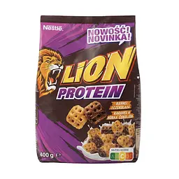 Сухий сніданок Lion Protein з карамеллю та темним шоколадом 400 г