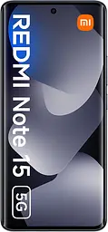 Смартфон Xiaomi Redmi Note 15 5G 8/256GB Midnight Black Global with charger - мініатюра 2