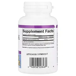 Гамма-аміномасляна кислота Natural Factors Stress-Relax Pharma GABA 250 mg, 60 вегакапсул для покращення сну - мініатюра 2