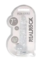 Фалоімітатор - Realrock Dildo 7" Transparent