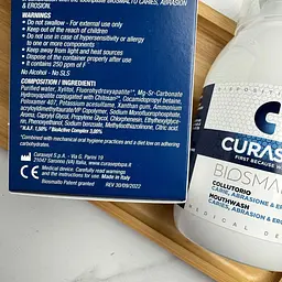 Набір для захисту від карієсу зубів Curasept Biosmalto (паста 75 мл+ополіскувач 300 мл) - мініатюра 2