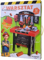 Дитячий набір інструментів, Майстерня FUNFIT KIDS (2421) - мініатюра 9