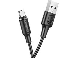 Кабель Borofone BX41 USB Type-A to USB Type-C 1m Black (6931474738462) - мініатюра 3
