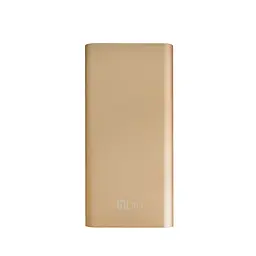 Повербанк зовнішній акумулятор золотистий 20800 mAh Powerbank MLpro 2642 зарядка переносна - мініатюра 4