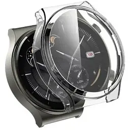 Чохол-накладка DK Silicone Face Case для Huawei Watch GT 2 Pro 46 мм clear