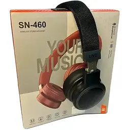 Бездротові навушники RIAS SN-460 Bluetooth з функцією плеєра Black - мініатюра 5